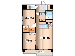 セゾン１４３の物件間取画像